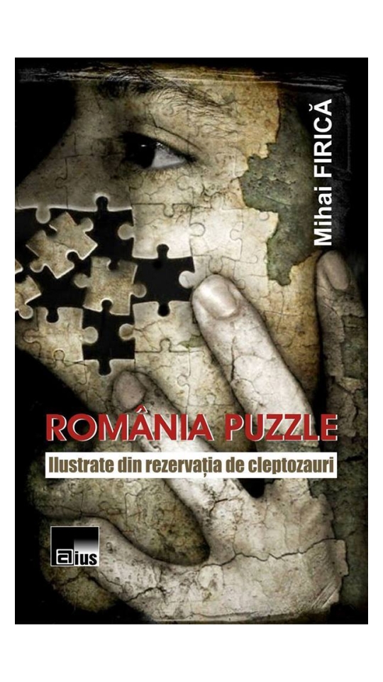 coperta ROMÂNIA PUZZLE Ilustrate din rezervaţia de cleptozauri